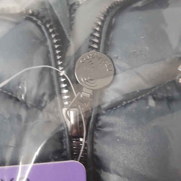 New With Tags Women's Bernardo Women's Quilted Jacket Coat Blue XS - Picture 9 of 12